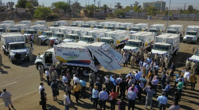 Se incorporaron 40 nuevos camiones recolectores de basura